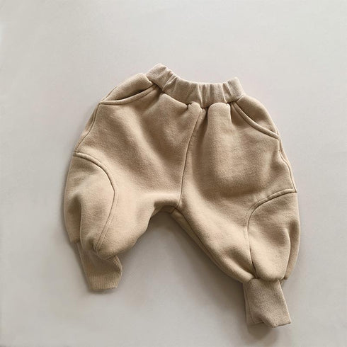 Children's Velvet Pants Warm Pants